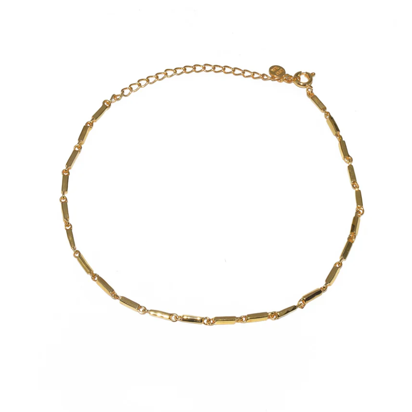 Bracelet de cheville doré (Ankelkæde)