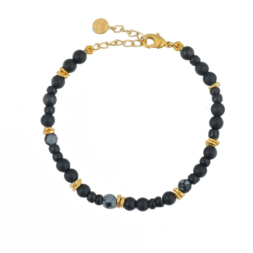 Bracelet perles pierres naturelles