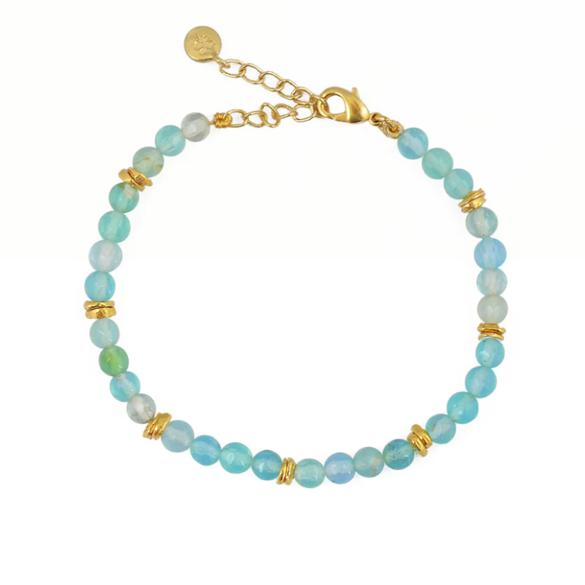 Bracelet perles pierres naturelles